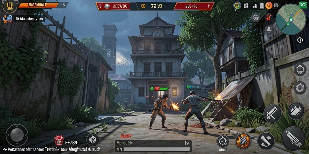 Tampilan mendebarkan dari gameplay EE789 yang seru.