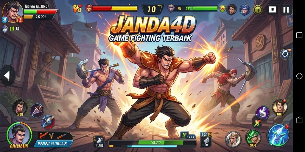 Gameplay JANDA4D yang menegangkan dan penuh aksi.