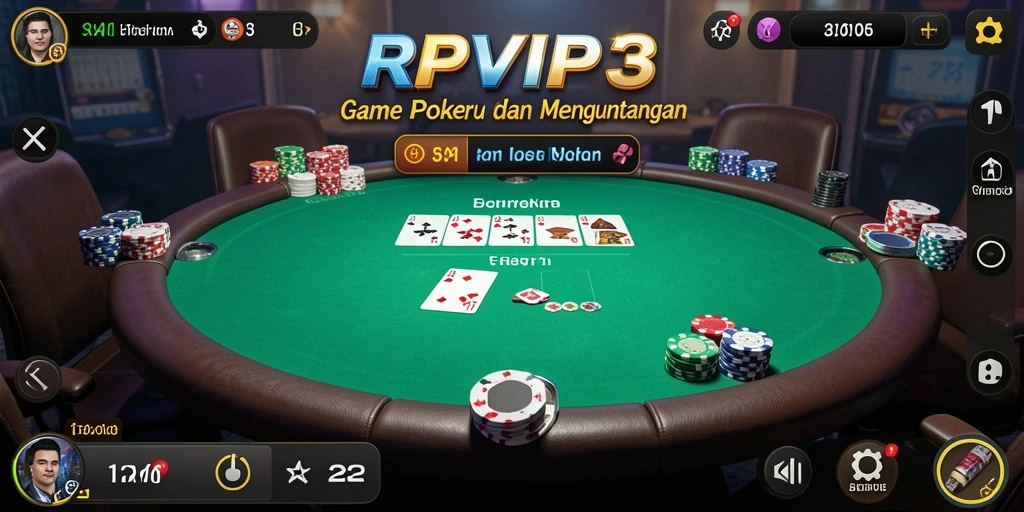 Tampilan gameplay RPVIP3 yang seru dan kompetitif.