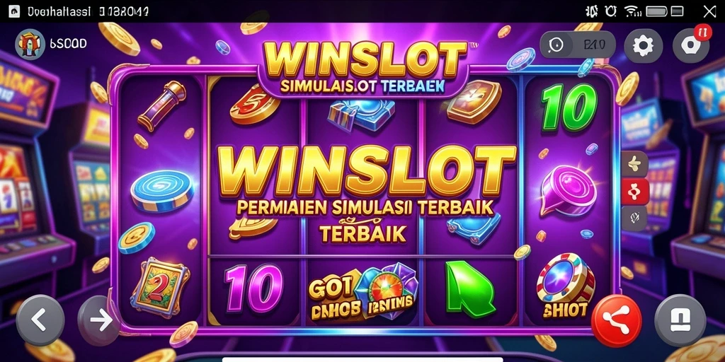 Tampilan permainan <strong>WINSLOT</strong> yang menarik dan interaktif.